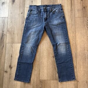 Lucky Brand Jeans Mens 34x30‎ Blue 221 Original Straight #39